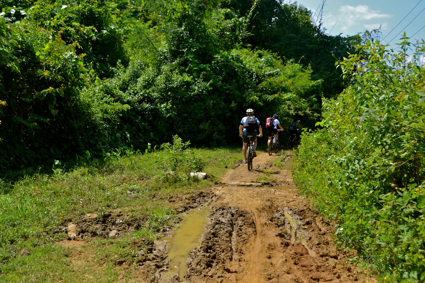 Luang Prabang Bike to Kuang Si Waterfall & Cruise the Mekong River 1 Day